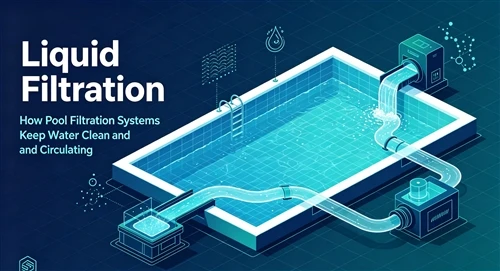 Flüssigkeitsfiltration: Wie Poolfiltrationssysteme das Wasser sauber und zirkulieren lassen