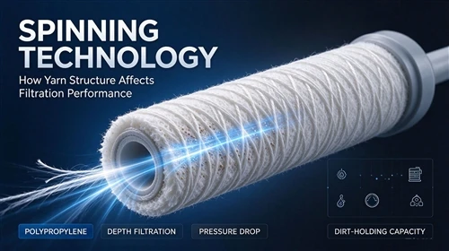 Spinntechnologie: Wie sich die Garnstruktur auf die Filtrationsleistung auswirkt